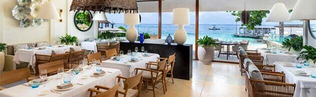 Mediterranean cuisine in Cozumel at Faro Blanco